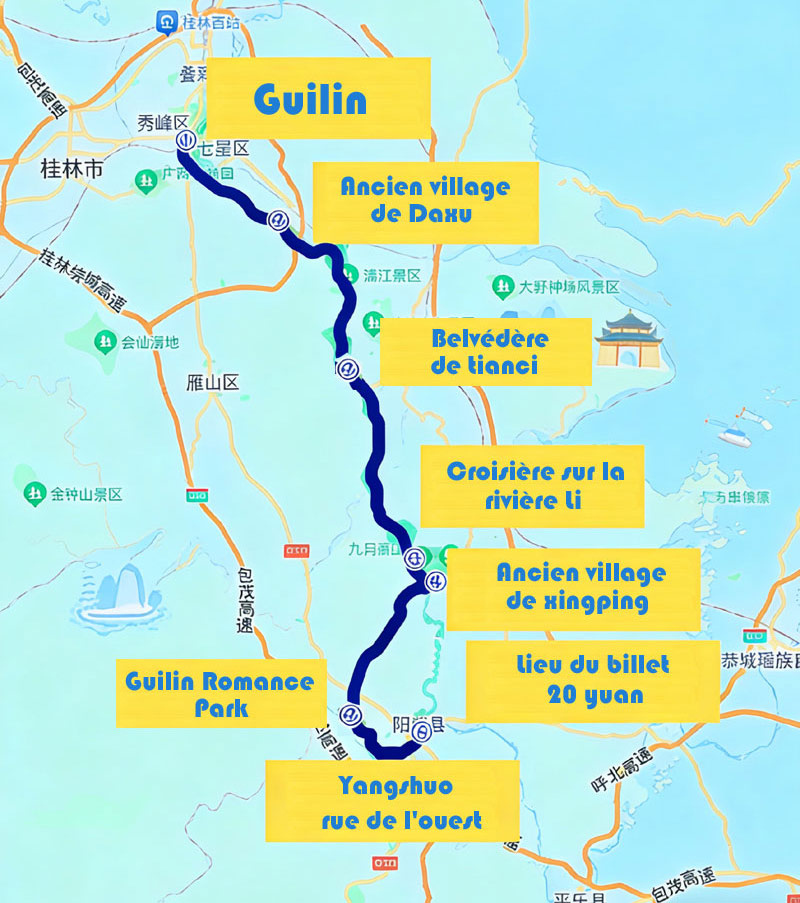 Zhangjiajie Guilin 10 jours guilinjours200