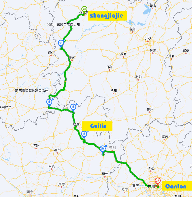 Zhangjiajie Guilin 9 jours A zhangjiajieguangzhouitinera